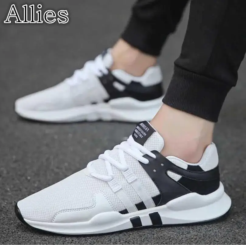 

OLOMM 2019 new breathable running shoes men's casual sports Korean version of the trend running shoes men Zapatos Hombre