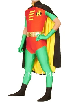

Freeshiny Robin Spandex Superhero Costumes