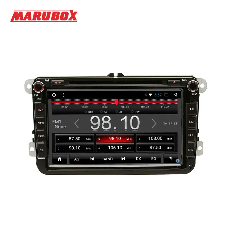 MARUBOX 2 Din Android 7 1 для Volkswagen POLO Passat четырехъядерный GPS навигатор DVD Bluetooth радио