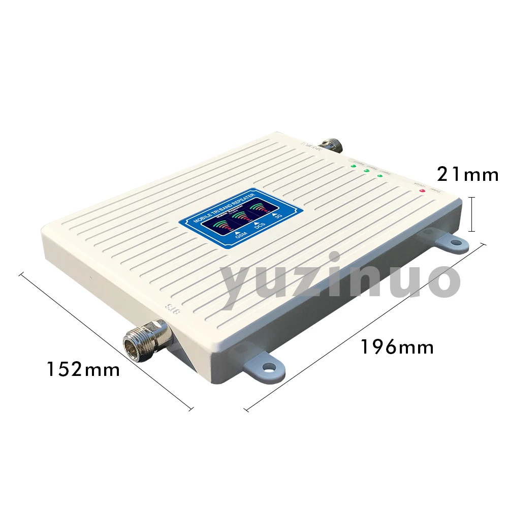 2G 3g 4G трехдиапазонный усилитель сигнала GSM 900+ DCS/LTE 1800(полоса 3)+ UMTS/WCDMA 2100(полоса 1) мобильный усилитель сигнала сотовой связи
