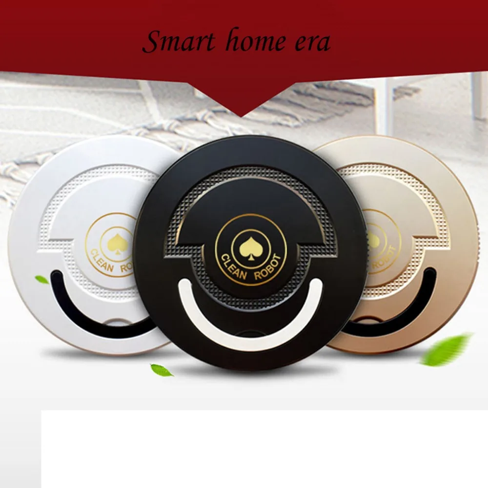 

HIPERDEAL Rechargeable Automatic Smart Robot Vacuum Cleaner Edge Cleaning Suction Sweeper 4.22