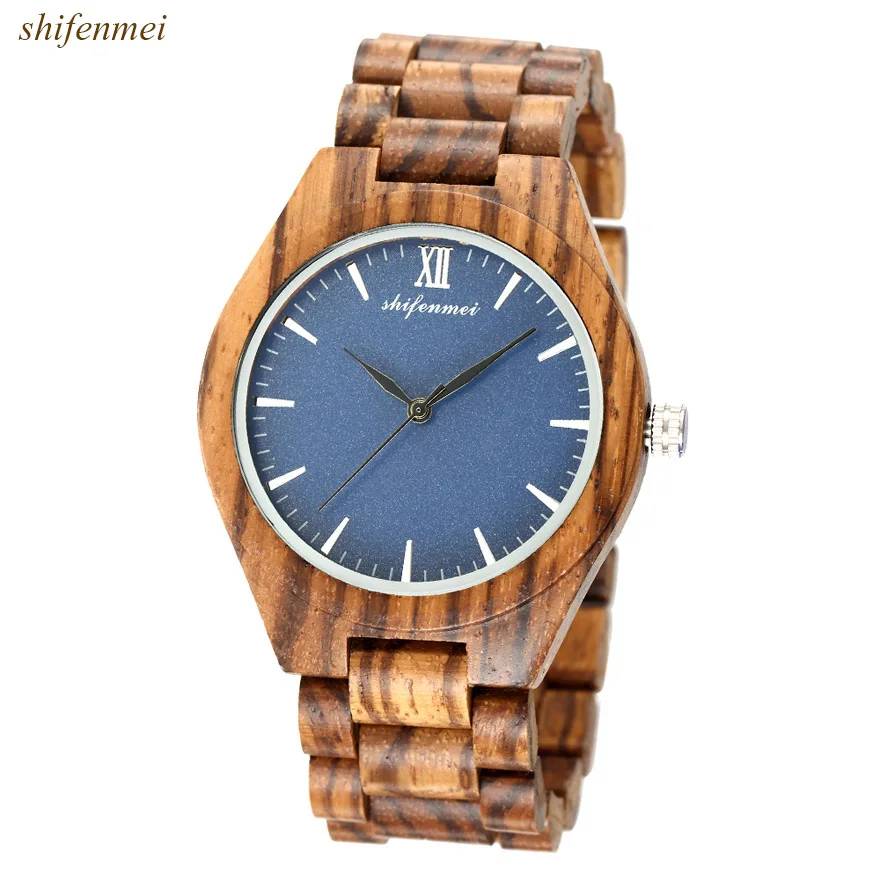 

shifenmei s5534 quartz men & women watch wooden hot engraved core wrist band watches bewell men's women's wood engraving Fashion