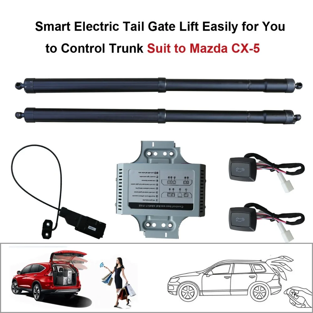 

Smart Auto Electric Tail Gate Lift for Mazda CX-5 CX5 2015 2016 Control Set Height Avoid Pinch With electric suction