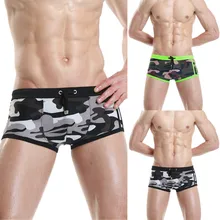 Для мужчин бренд полоса сексуальный нейлон дышащие трусы с выступом плавки Для мужчин мужские плавки для плавания sunga masculina