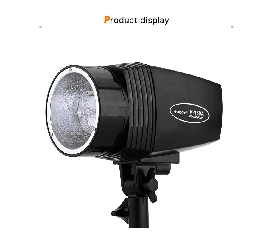 Godox K150A 2*150Ws студийная вспышка стробоскоп комнатное фото освещение для фотосъемки в студии+ софтбокс+ светильник+ подставка+ DC-04 набор триггеров для вспышки