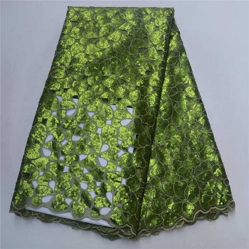 

Newest African lace fabric high quality Nigerian tulle lace fabric, Jinguangshi fabric with coral color