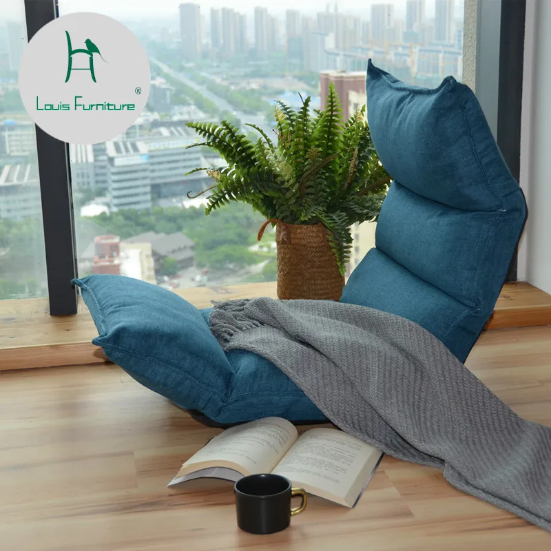 Louis Fashion Bean Bag Sofas Lazy Man Tatami Cushion Single Person