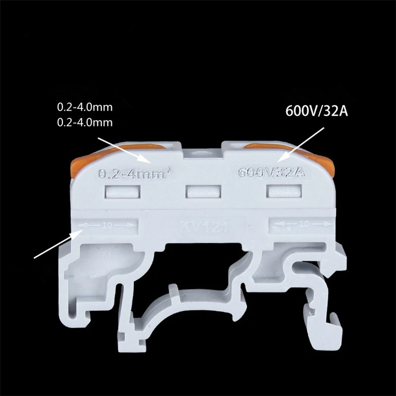 

5/10 PCS Wago SPL-1 PCT-121 Rail Type Quick Connection Terminal Press Connector Instead Of UK2.5B Combination Terminal Block