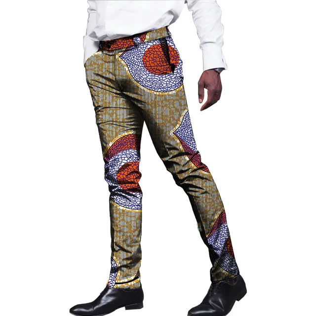 African Men Print Dress Pants Man African Trousers Dashiki Festive
