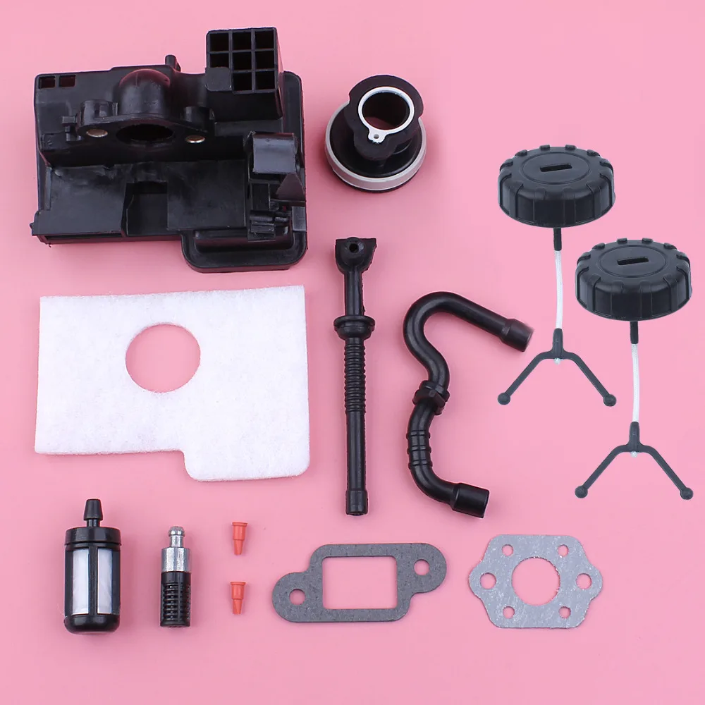 

Intake Manifold Fuel Oil Line Air Filter Housing Cap Gasket Kit For Stihl MS180 MS170 018 017 MS 180 170 Chainsaw Replace Part
