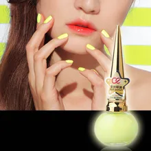 1 шт. 9 цветов 8 мл светится в темноте Светящийся лак для ногтей Конфеты Дизайн ногтей флуоресцентный цвет может dropshipng