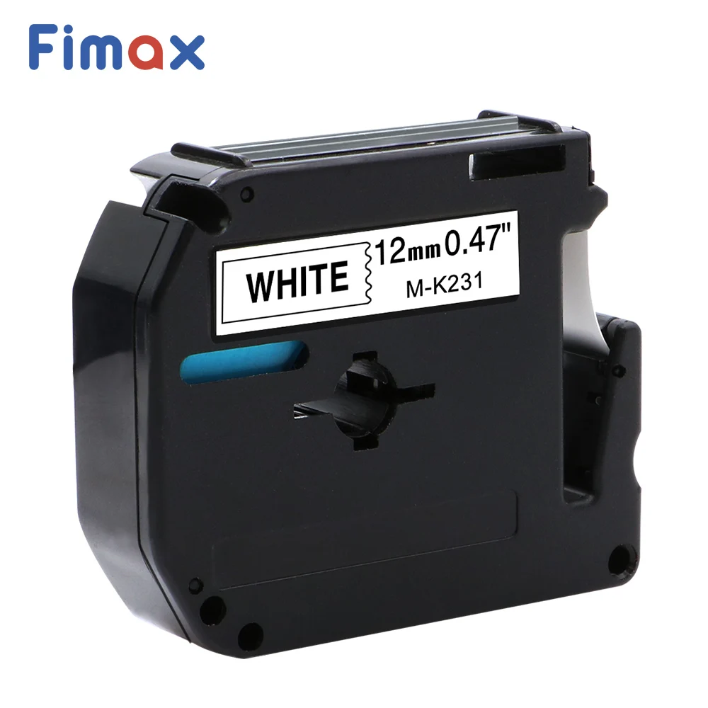 Fimax 7 цветов M-K231Compatible для Brother P-touch M Тип ленты этикеток M-K431 M-K131 Brother принтер этикеток P touch Maker PT-65