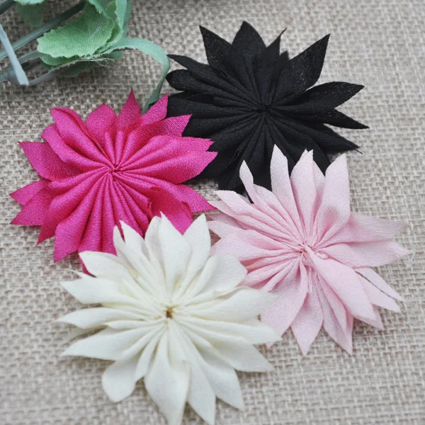 Mix Color Upick 20 шт. милые ленты Цветы Свадебные шитье DIY ремесла аппликации E19 - Цвет: Mix Color