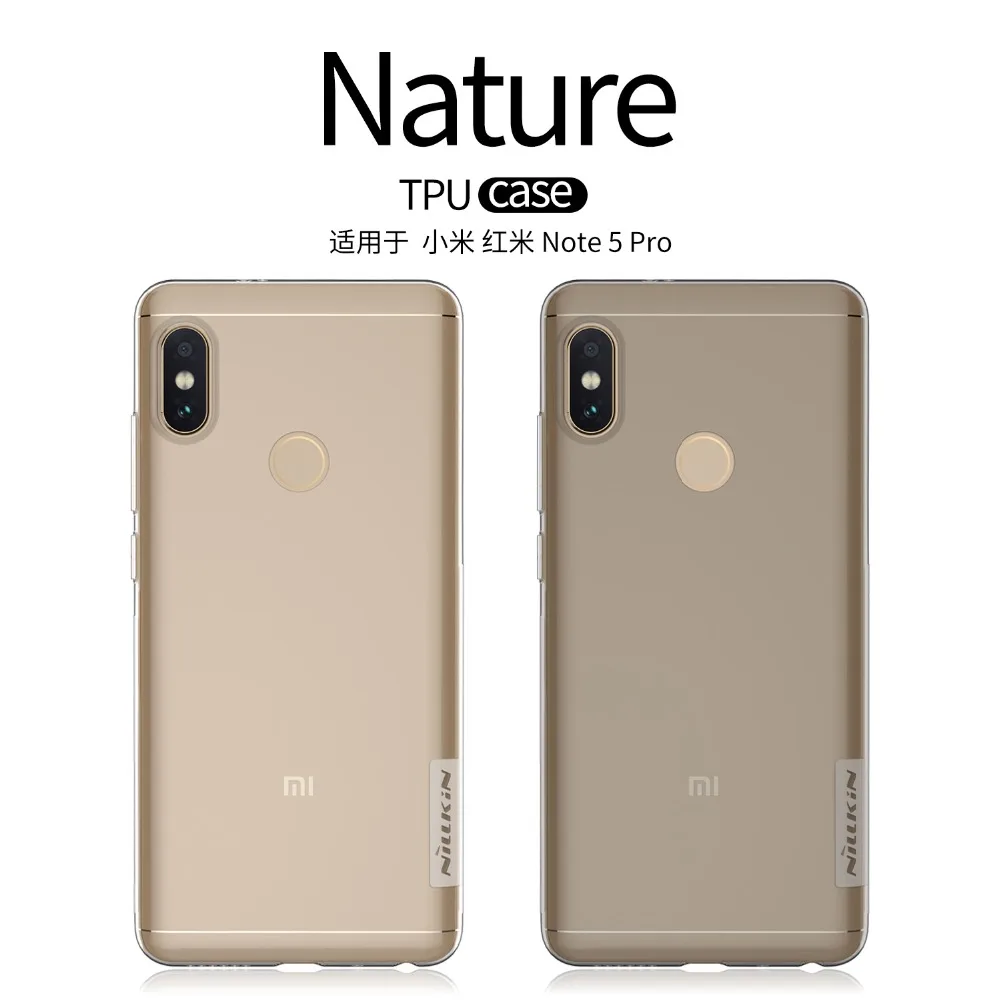 Для Xiaomi Redmi Note 5 Pro чехол Nillkin TPU 0,6 мм Ультратонкий чехол для телефона для Xiaomi Redmi Note 5 4 4X2 силиконовый чехол