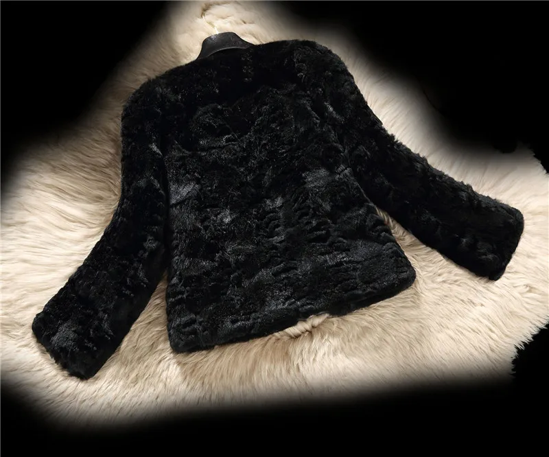 Fashion spot imitation fur coat fur coat (11)