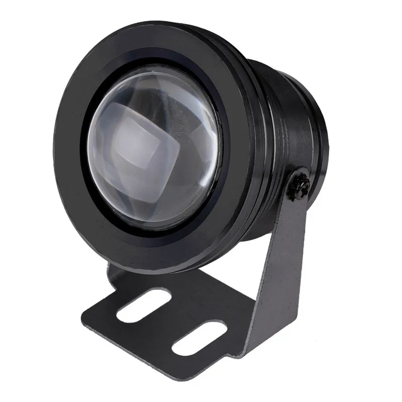 LED luz subacuática 10 W RGB DC12v IP67 impermeable acuario piscina iluminación del coche del proyector pecera piscina