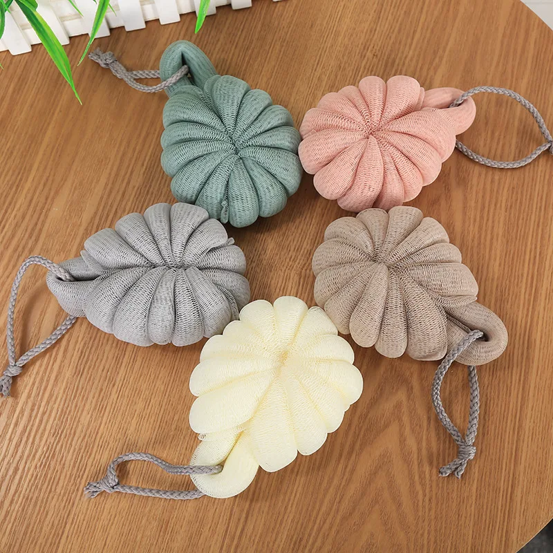 

Kolifu 1pcs Bath Ball Scrubber Shower Body Cleaning Mesh Nylon Sponge Rich Bubbles Body Loofah Massage Shower Scrubber KLF023
