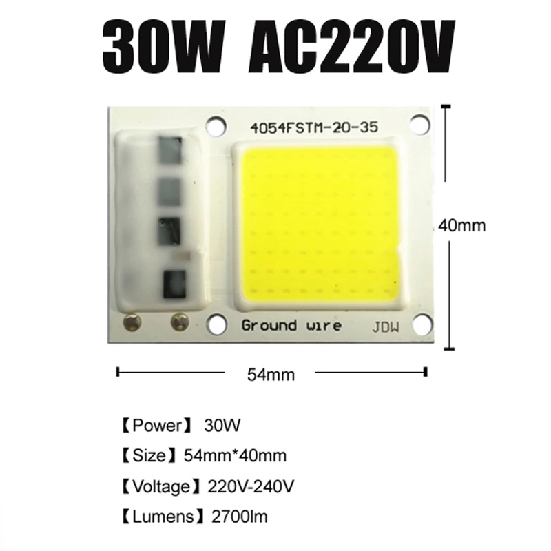 Светодиодная лампа YOYOLUO 5 Вт 50 30 220 В 230 240 В|led lamp chip|ic driverled |