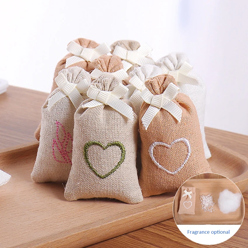 Portable Fabric Sachet Wardrobe Deodorant Sachet Car Air Fresh Odor