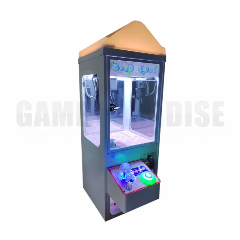 US $1.089.00 Mini Metal Case bar topdoll candy catchermachinecoin operated plush toys claw crane machine with LED top 5 year warranty