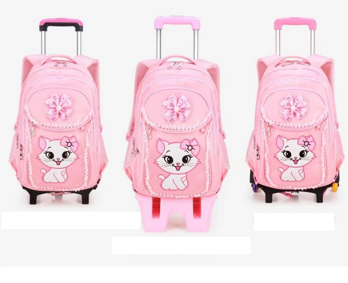 Школьный рюкзак на колесиках, сумка для девочек, рюкзаки на колесиках, сумка для детей, сумки на колесиках, детский школьный рюкзак на колесиках, сумки на колесиках