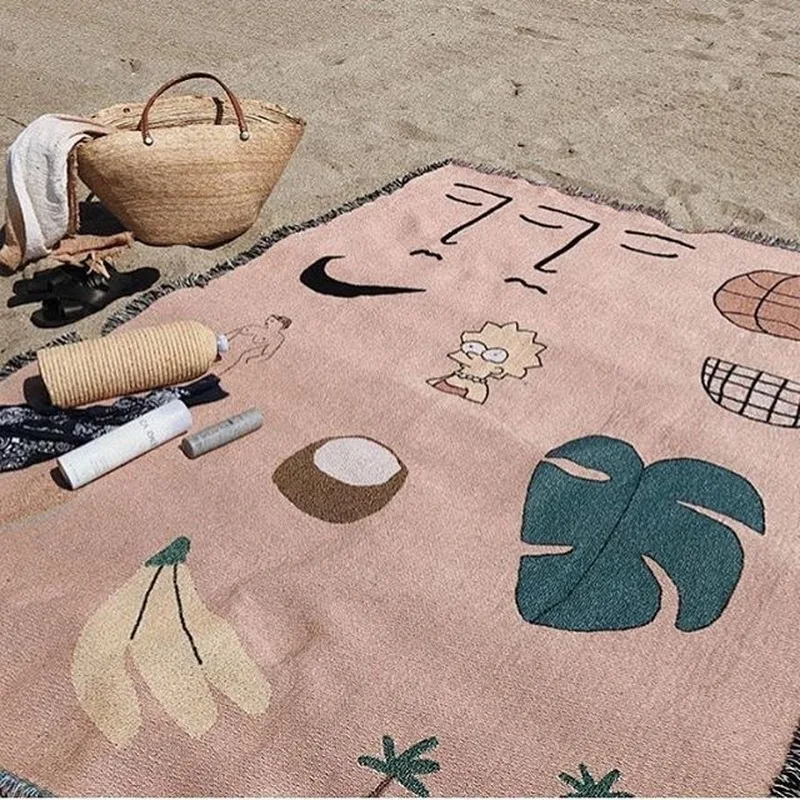 Гавайский стиль, модный Настенный декор, богемная пляжная шаль