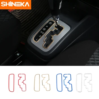 

SHINEKA Car-Styling Aluminium Alloy Gear Shift Decorative Cover Ring for Suziki Jimny 2007+Car Accessories