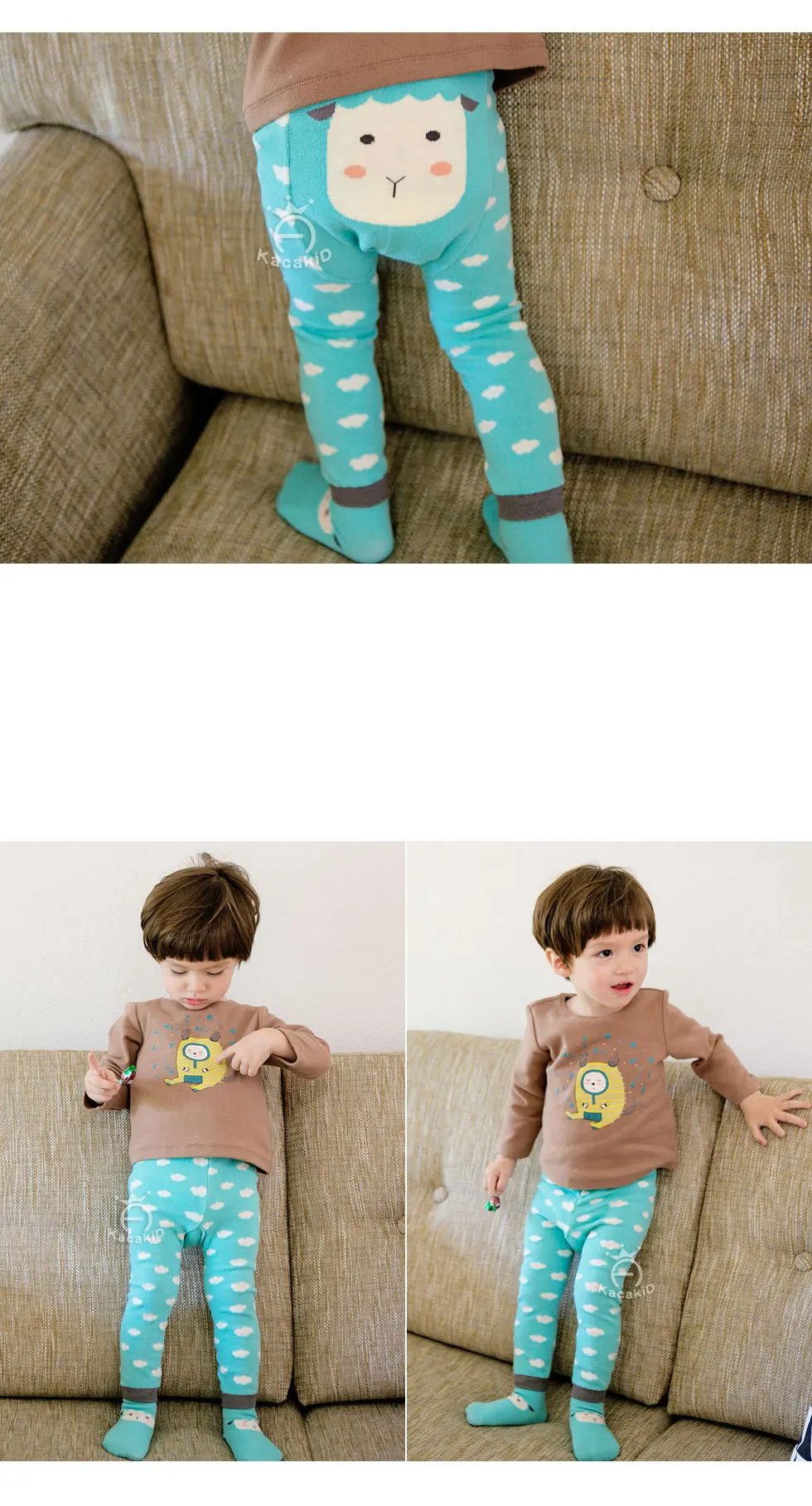 Kacakid для детей и девочек хлопок Колготки Мультяшные носки для маленьких девочек и мальчиков комплект чулок Детские Колготки штаны на подгузник для младенцев колготки