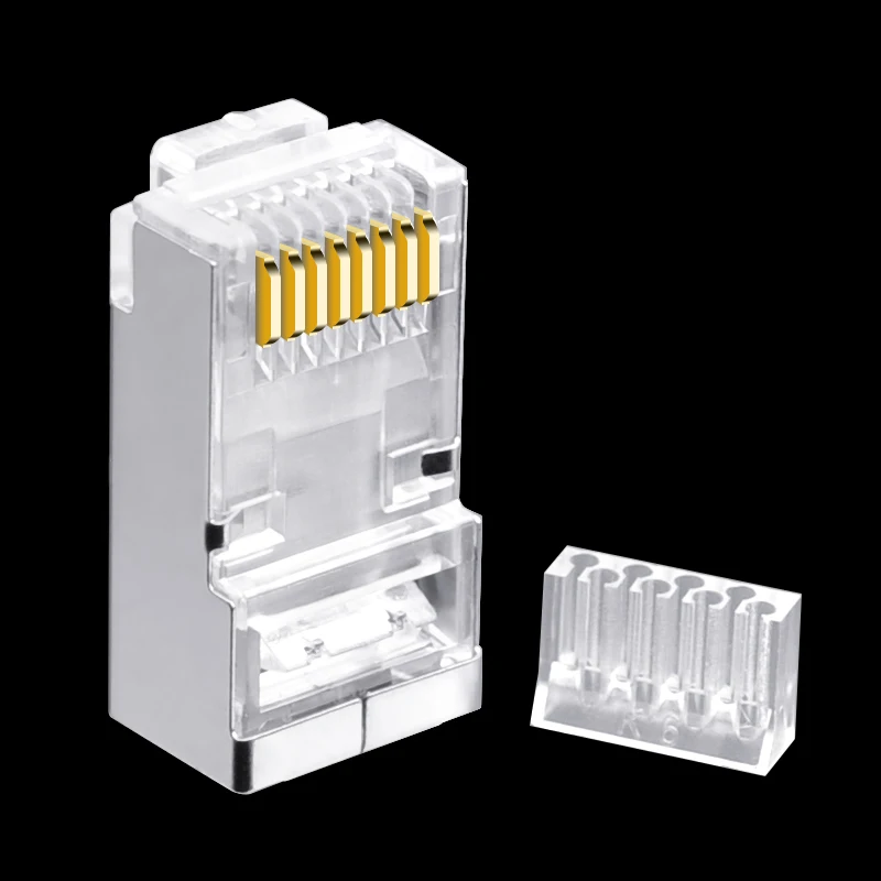 Двухкомпонентный сетевой Ethernet Кабель CNCOB Cat6 FTP rj45 гигабитный Модульный штекер для