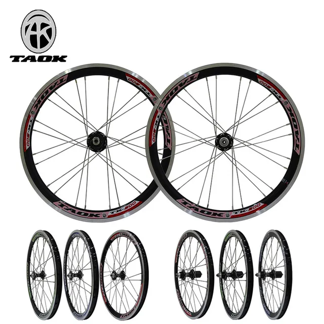 Cheap 20 inch folding bicycle mtb wheels V brake Aluminum Alloy wheel bicycle