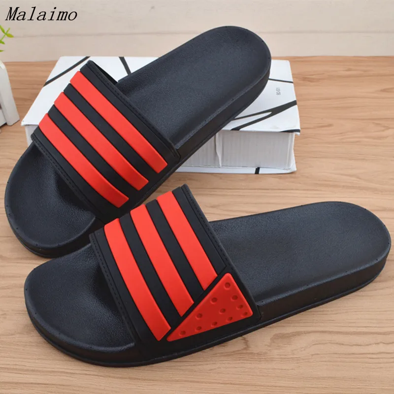Male summer extra large size cool slippers, indoor comfortable non slip