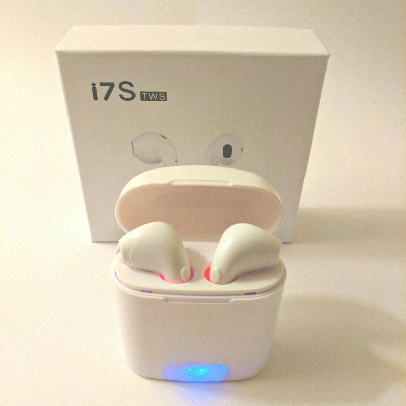 Беспроводные Bluetooth наушники Twins вкладыши с зарядным футляром стереонаушники