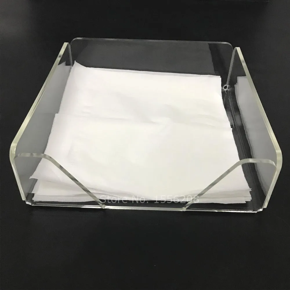 

Clear Acrylic Napkin Holder Paper Tissue Box