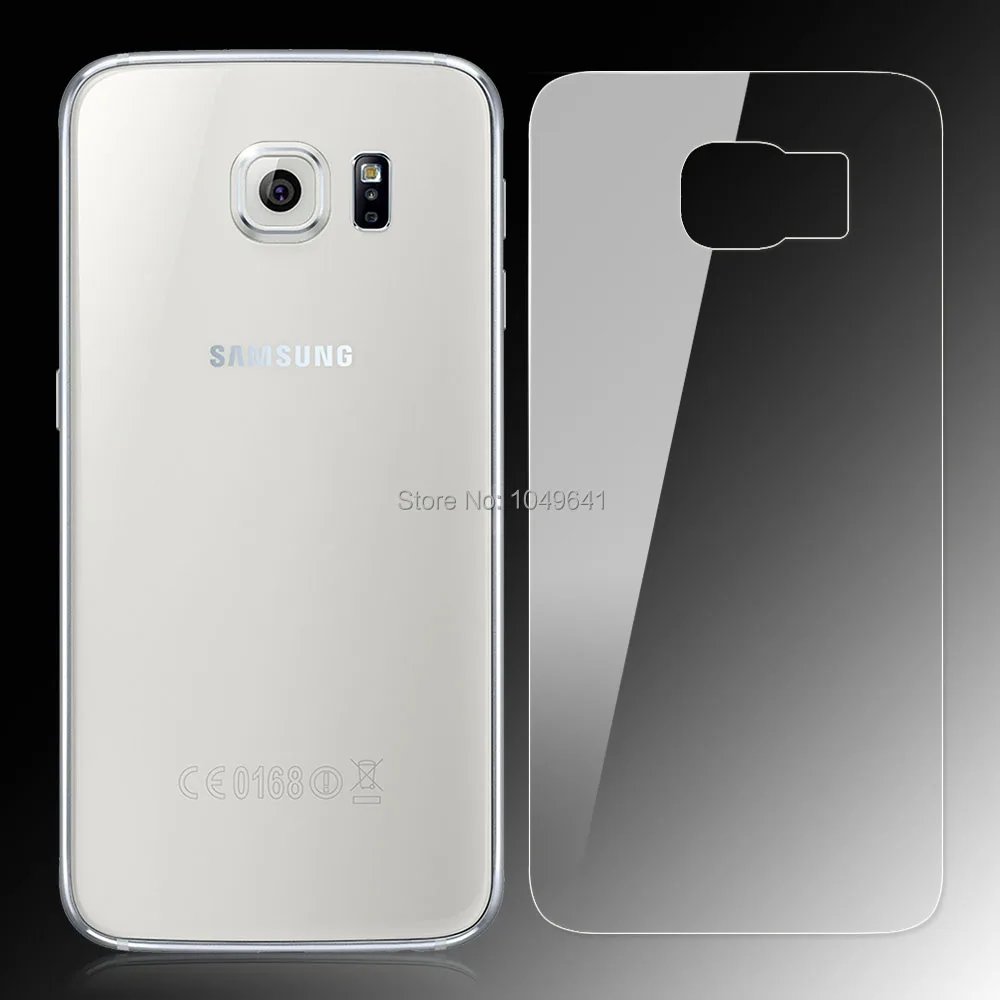 Закаленное стекло для samsung Galaxy S6/G920F Взрывозащищенная задняя крышка ЖК-батареи Защитная пленка для экрана