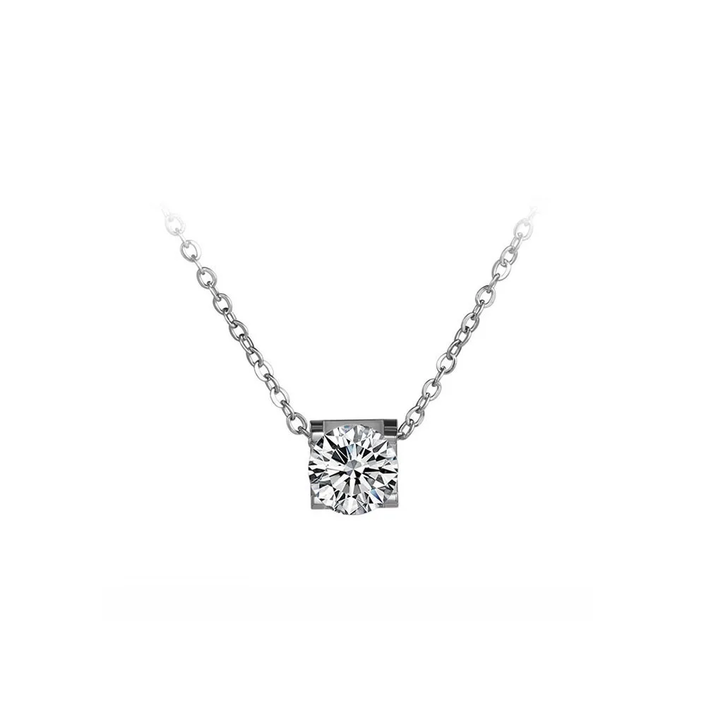 Lokaer, классика, мозаика из нержавеющей стали, блестящий AAA CZ Кристалл, ожерелье, серьги, свадебные наборы для женщин, обручальные кольца, ювелирное изделие SE027