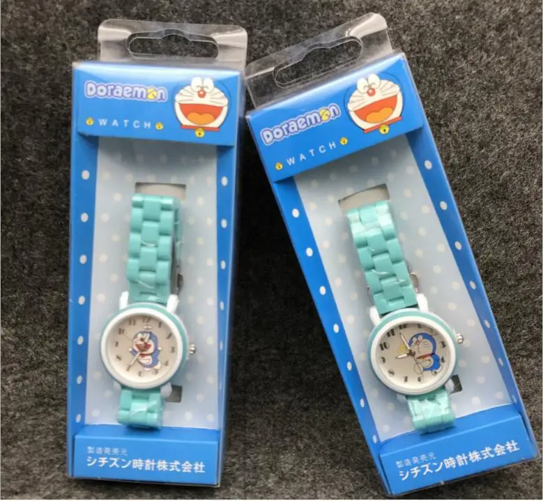 

Robot Cat Waterproof Watches for Children Boys and Students Imitating Ceramic Watchbands