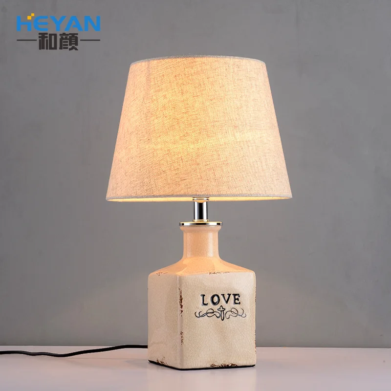 

TUDA 30X49cm Free Shipping Modern Minimalist Style Table Lamp Creative Fashion Design Ceramic Table Lamp Home Decor Table Lamp