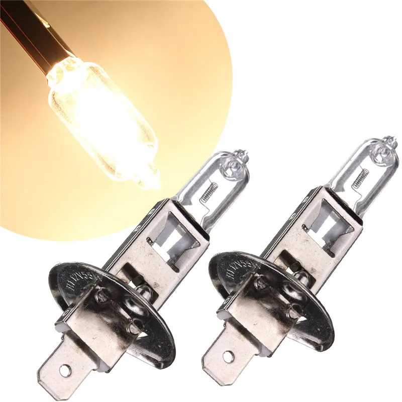 

2pcs H1 55W Auto Car Headlight Super Bright Fog Light Bulb Lamp Parking 6000K DC12V Car Light Sourse