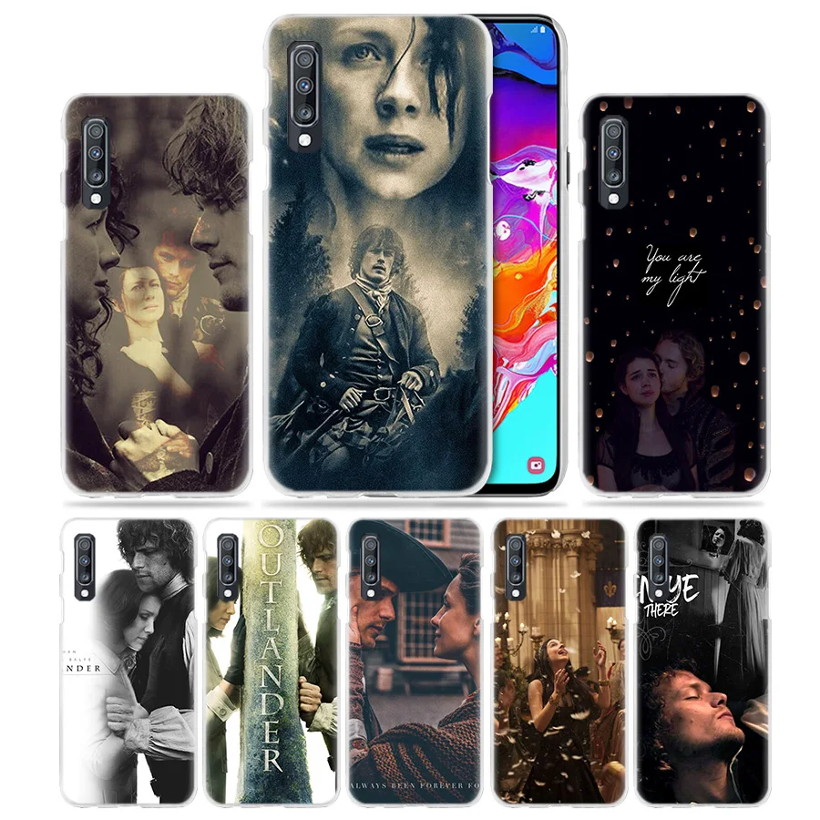 

OUTLANDER Tv Shows Case for Samsung Galaxy M40 A50 A80 A70 A60 A40 A30 A20e A10 J4 J6 Plus J8 2018 S10e Hard PC Phone Cover Capa