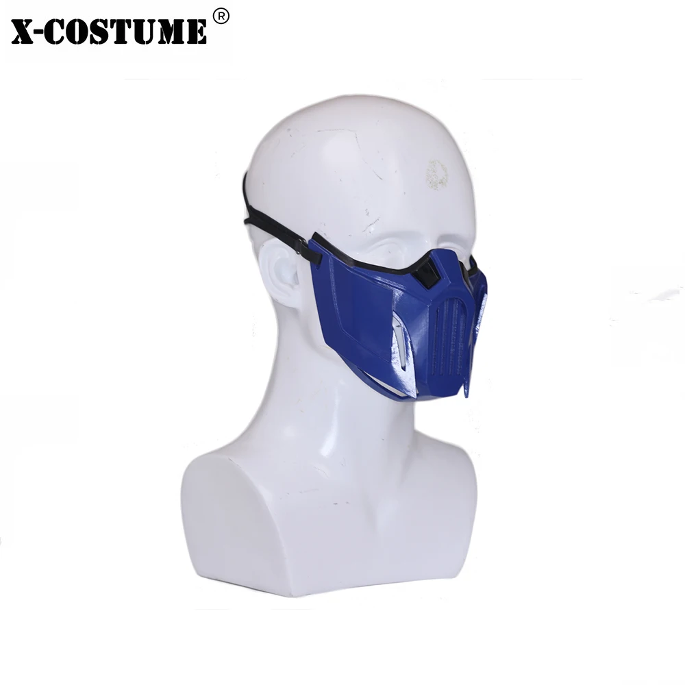 XCOSER Mortal Kombat 11 Sub Zero маска из смолы аксессуары для маскарада Хэллоуина 2019
