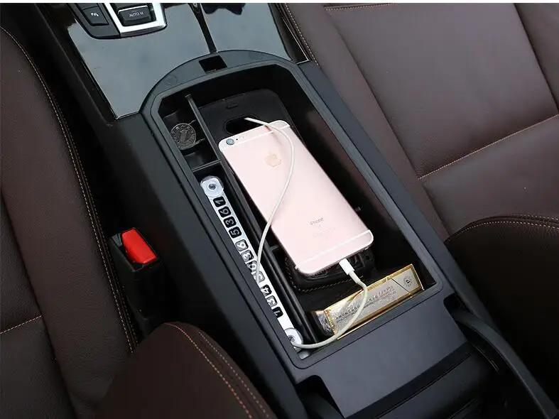

ar Styling Auto Armrest Storage Center Console Box Container Organizer for bmw