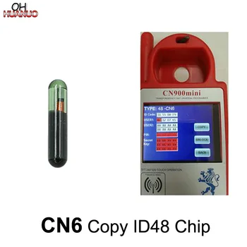 

CN6 Copy ID48 Chip Car Transponder Glass Blank Cloner Chip For CN900/ND900 MINI Key Programmer