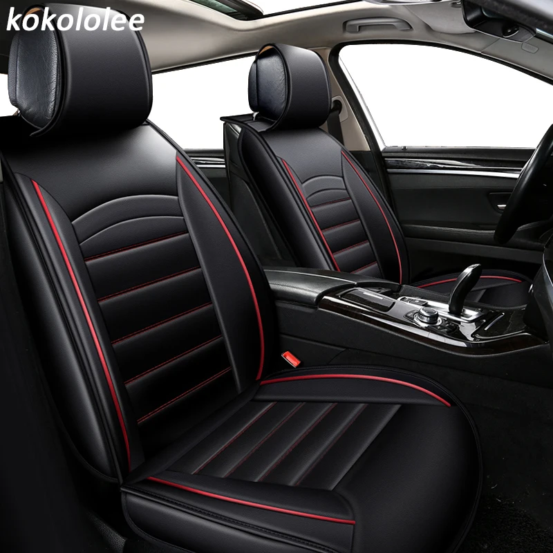 Чехлы для автомобильных сидений kokolee чехлы из искусственной кожи peugeot mitsubishi qashqai