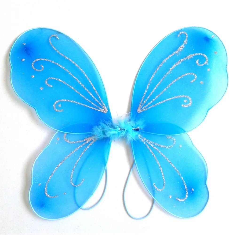 WEIXINBUY Angel Fairy Butterfly Wings Kids Girls Halloween Fancy Dress