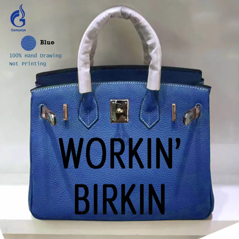 

Union Hand Painted Graffiti Letter Women Hand Bags Ladies Messenger Bags Casual Totes 40CM Genuine Leather Messenger Bags Y