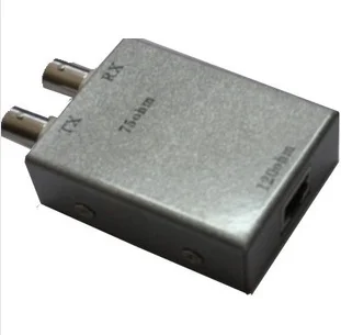 

BNC to RJ45 Transmitter E1 Converter Balanced to Non-Balanced 75 Euro to 120 Ohm Impedance G703 Coaxial