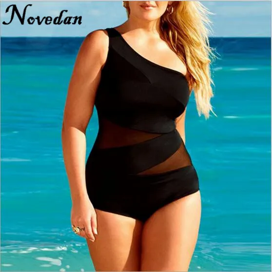 Swimwear For Fat Women Plus Size Sport 1 Piece Swimsuit Black Female Swimwear Large Size XXXL XXL Sexy One Piece Swim Suit plus-size-black-swimsuit : image Swimwear For Fat Women Plus Size Sport 1 Piece Swimsuit Black Female Swimwear Large Size XXXL XXL Sexy One Piece Swim Suit plus-size-black-swimsuit