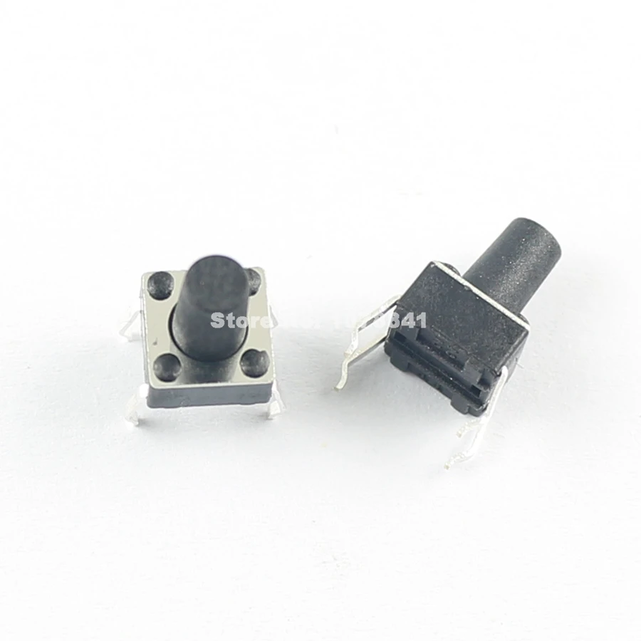 100pcs Momentary Tactile Tact Push Button Switch 4 Pin DIP 6x6x9mm High 9mm4 button switchdip