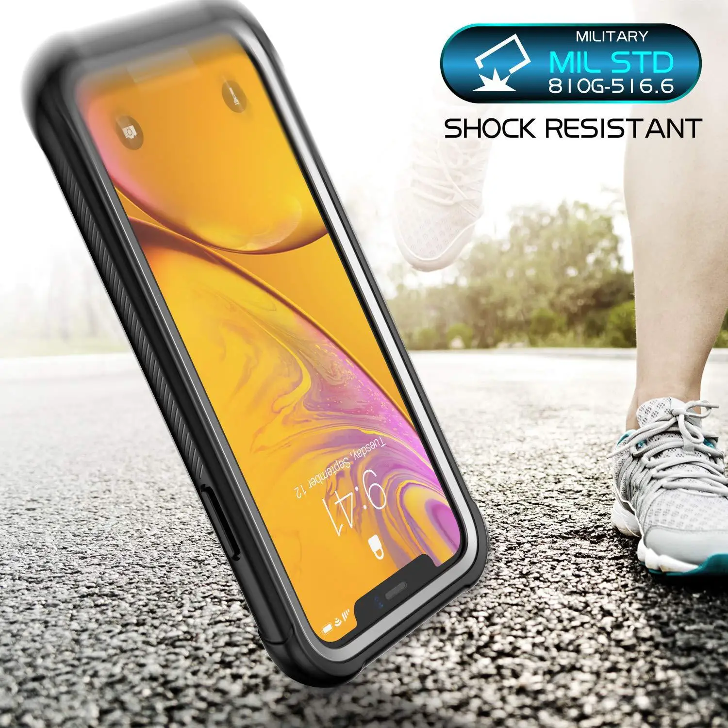 Противоударный полноразмерный Прочный чехол для iPhone XR пылезащитные чехлы 6 1