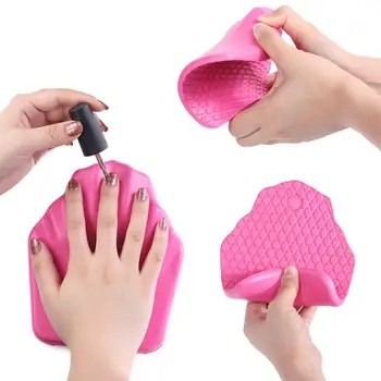 

BellyLady Nail Polish Hand Mat, Helpers for Painting Nails, High Quality Silicone, Pink, Every Detail Designed for Girls